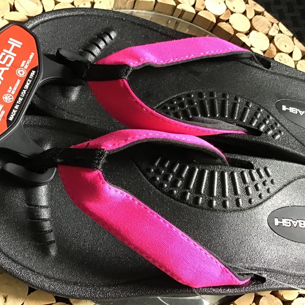 Made in USA  custom flops size 5/6